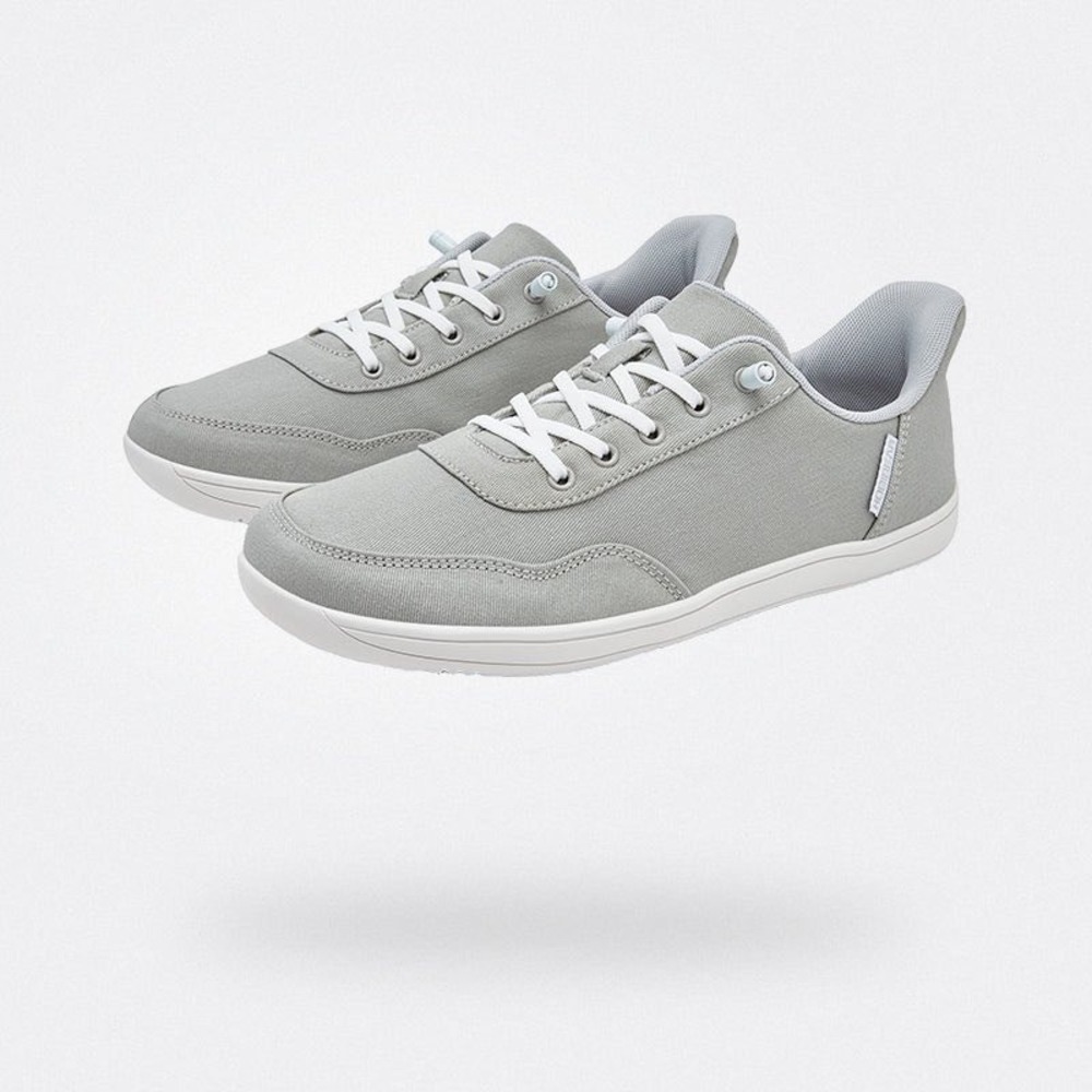 Hobibear Clover Barefoot Sneakers Mens 10.5 Gray Minimalist Zero Drop Wide Toe - Picture 11 of 15